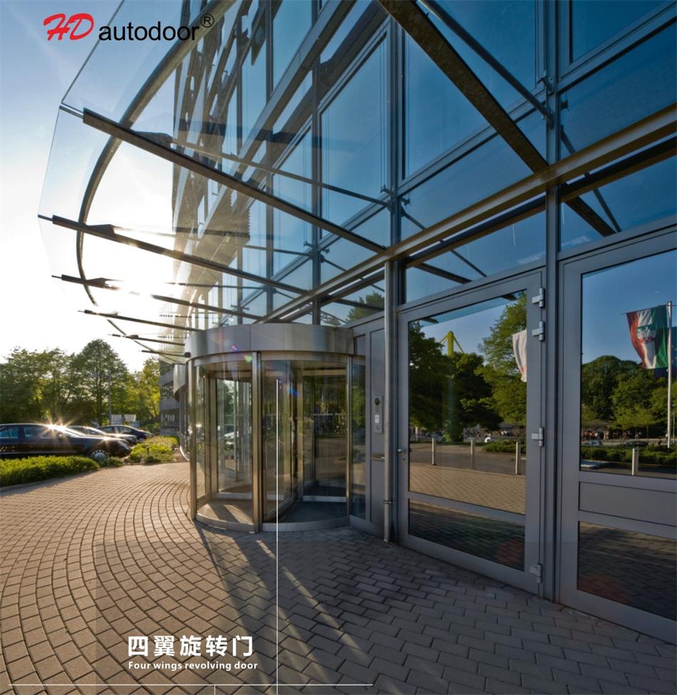 兩翼、三翼、四翼旋轉(zhuǎn)門：青島恒達(dá)自動(dòng)門(圖5)
